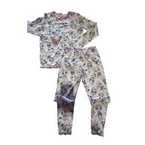 Shopkins Beach Life Girls Outfit Set Top & Shorts Blue Size 7/8